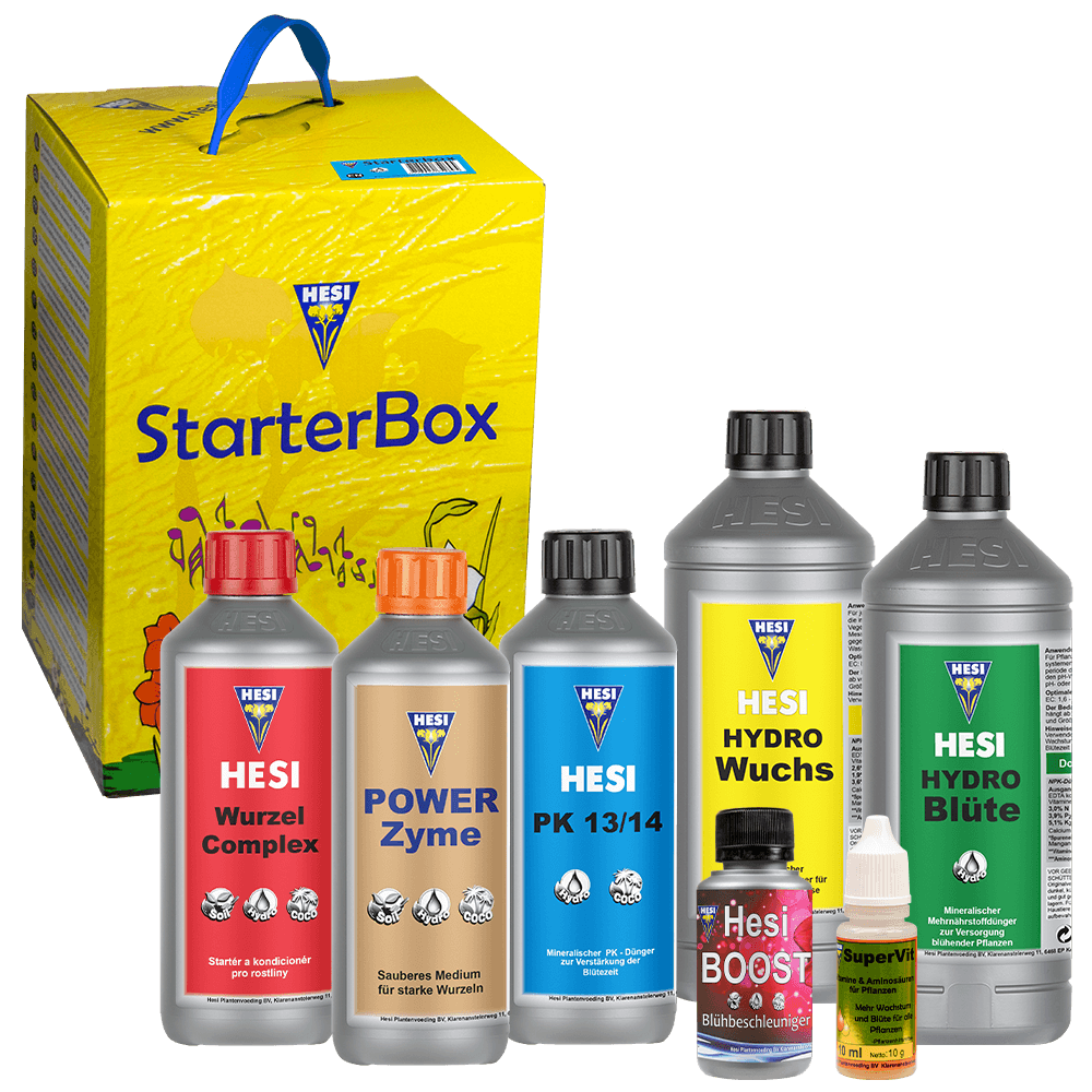 HESI StarterBox Hydro – Düngerset für Hydrokultur