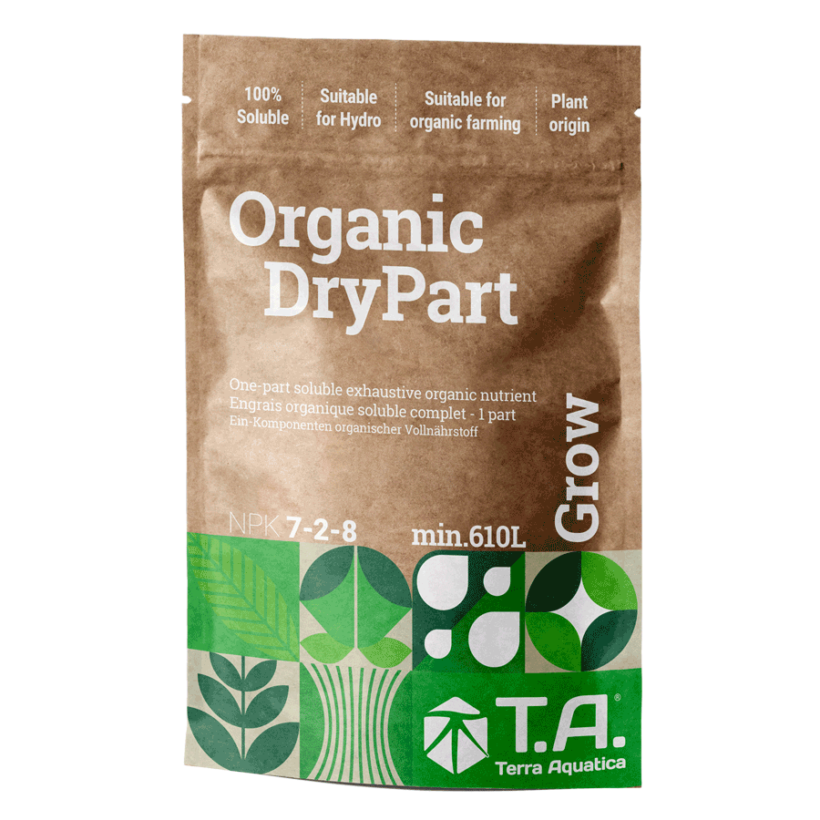Terra Aquatica Organic DryPart Grow – Herstellerabbildung