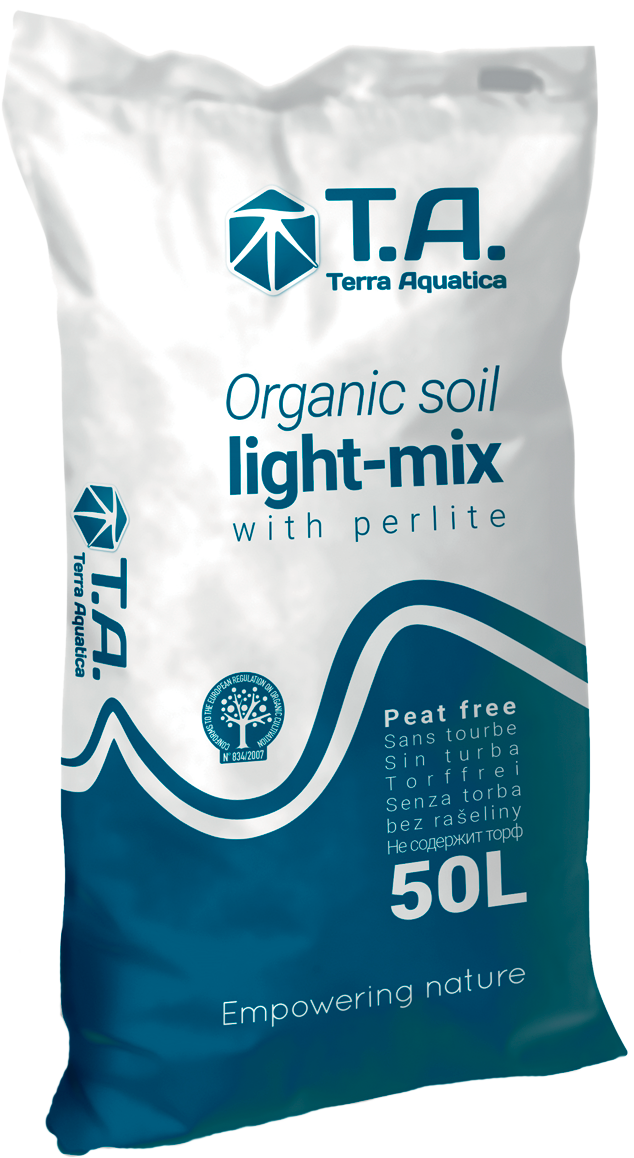 Terra Aquatica Organic Soil Light-Mix 50 L – Herstellerabbildung