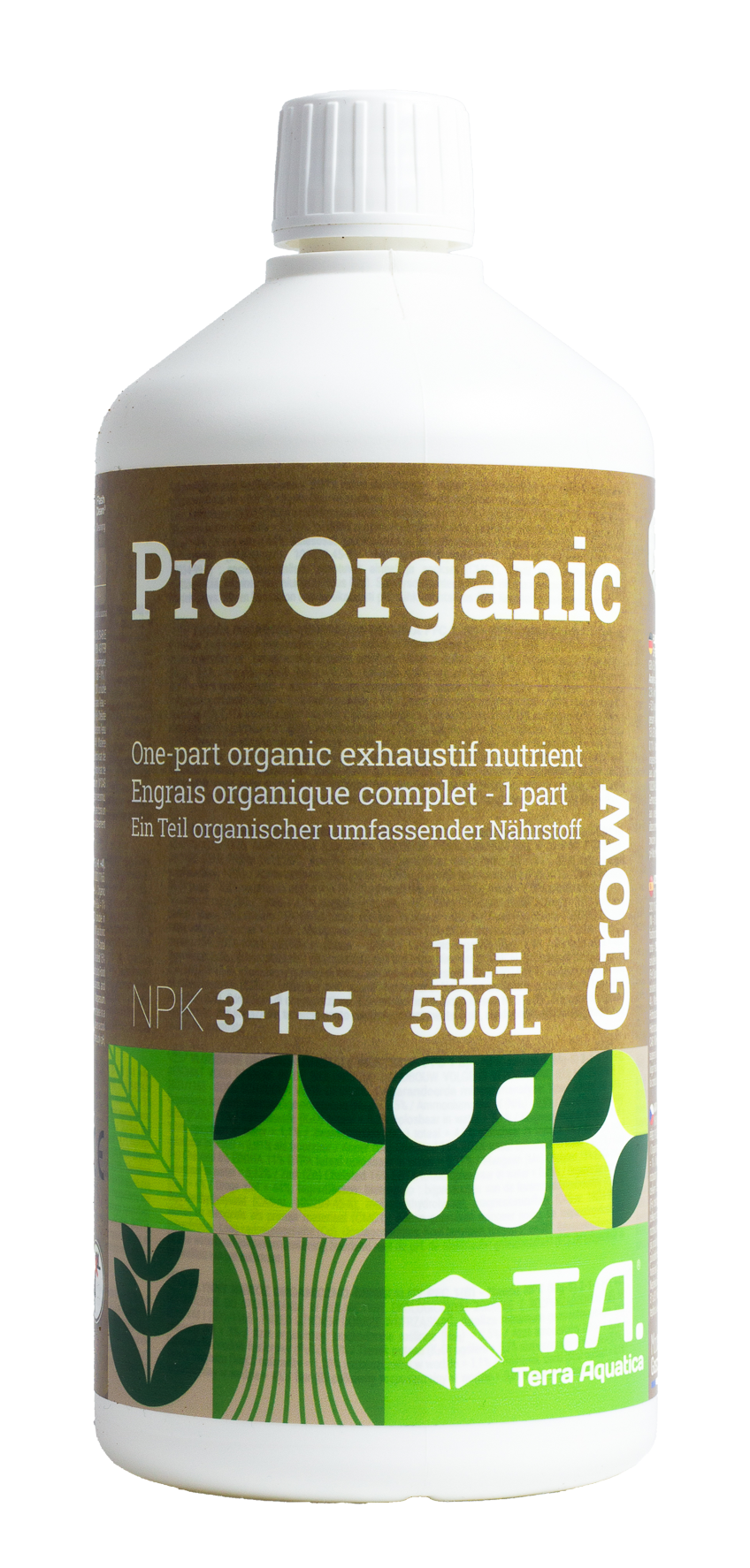 Terra Aquatica ProOrganic Grow – Herstellerabbildung