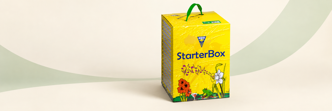 HESI StarterBox Erde – Dünger-Set für Wachstum und Blüte