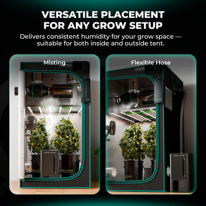 Mars Hydro Luftbefeuchter 6 L Smart – Ultraschall-Befeuchter für Growbox mit iControl-Anschluss