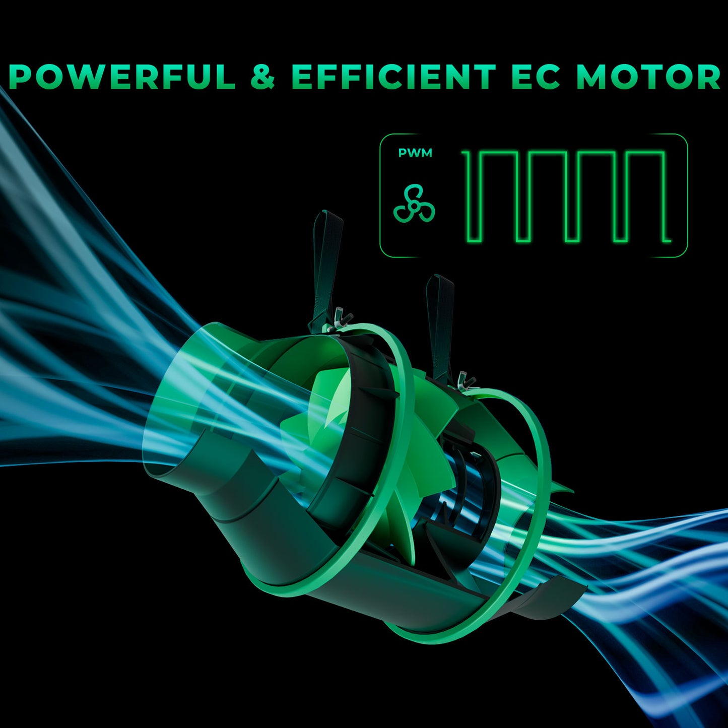 Mars Hydro iFresh 6-Zoll Smart Inline Rohrventilator und Aktivkohlefilter