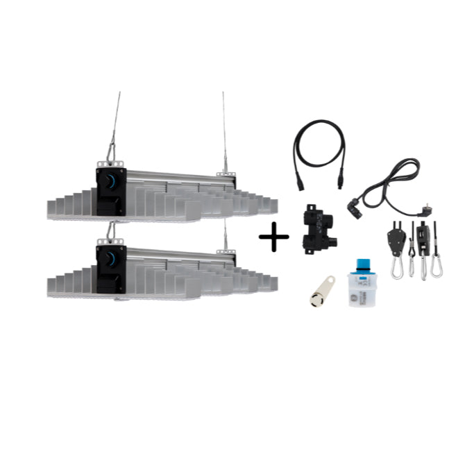 2x SANlight Evo 4-100 1.5 Set 2x mit Dimmer und Kabel / 530 Watt