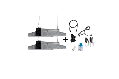 Homebox XL Grow Set + 2x SANlight 4-120 1.5 265 W +Thermostat-Lüfter