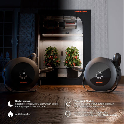 2025 Spider Farmer 540W Grow-Zelt-Heizung