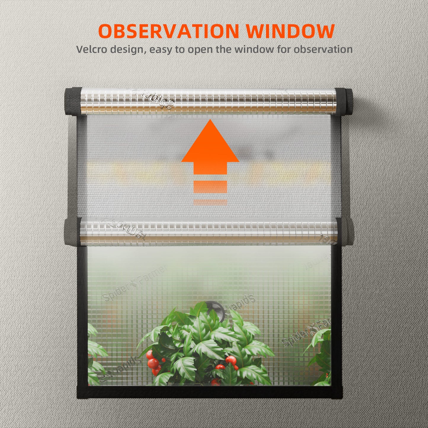 Spider Farmer 60x60x180cm Komplett Set Pro SF1000 LED 100 Watt mit Smarter Steuerung