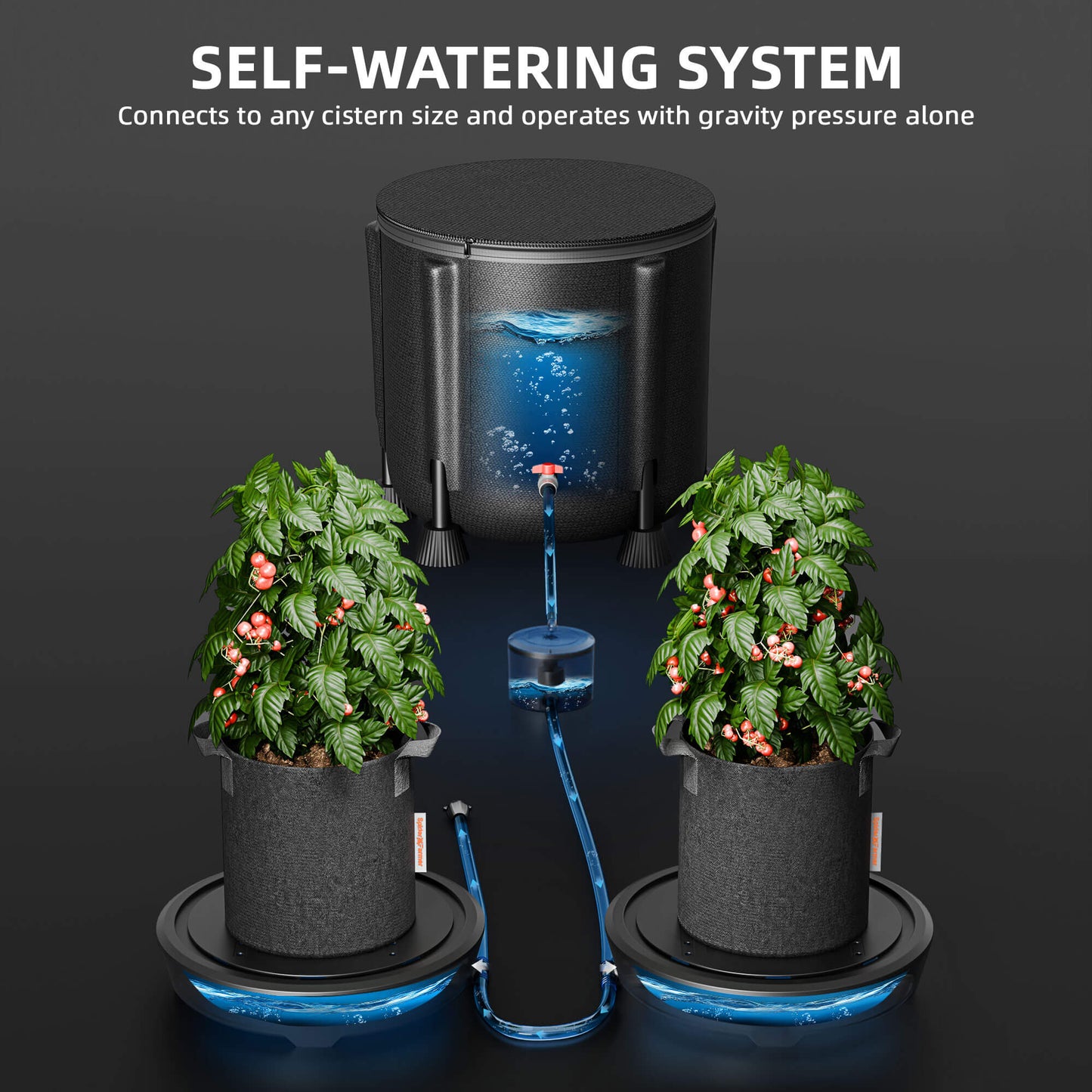 Spider Farmer 2 Pcs Self-watering System Kits For Grow Tents -Bewässerungssystem