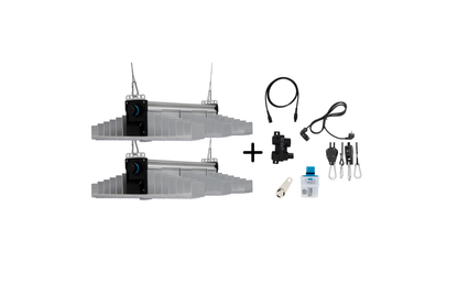 Homebox L Grow Set +2x SANlight 3-100 1.5 200W +Thermostat-Lüfter