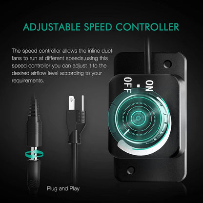 Mars Hydro FC-E1500 Komplett Set 80x80x160 cm