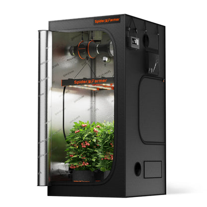 90x90x180 grow tent Spider Farmer Growbox 90x90x180cm – Simple Grow