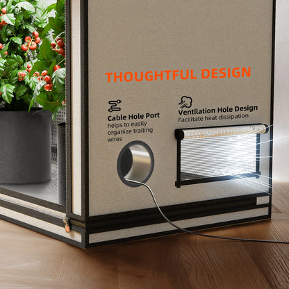 Spider Farmer 60x60x180cm Komplett Set Pro SF1000 LED 100 Watt mit Smarter Steuerung