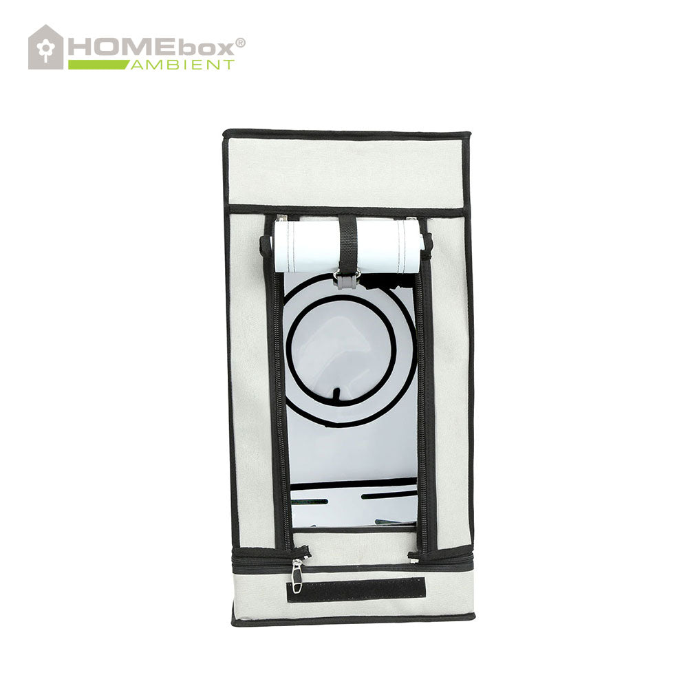 HOMEbox Ambient Q30 Growbox 30x30x60 cm – geöffnet mit weißer PAR+ Innenbeschichtung