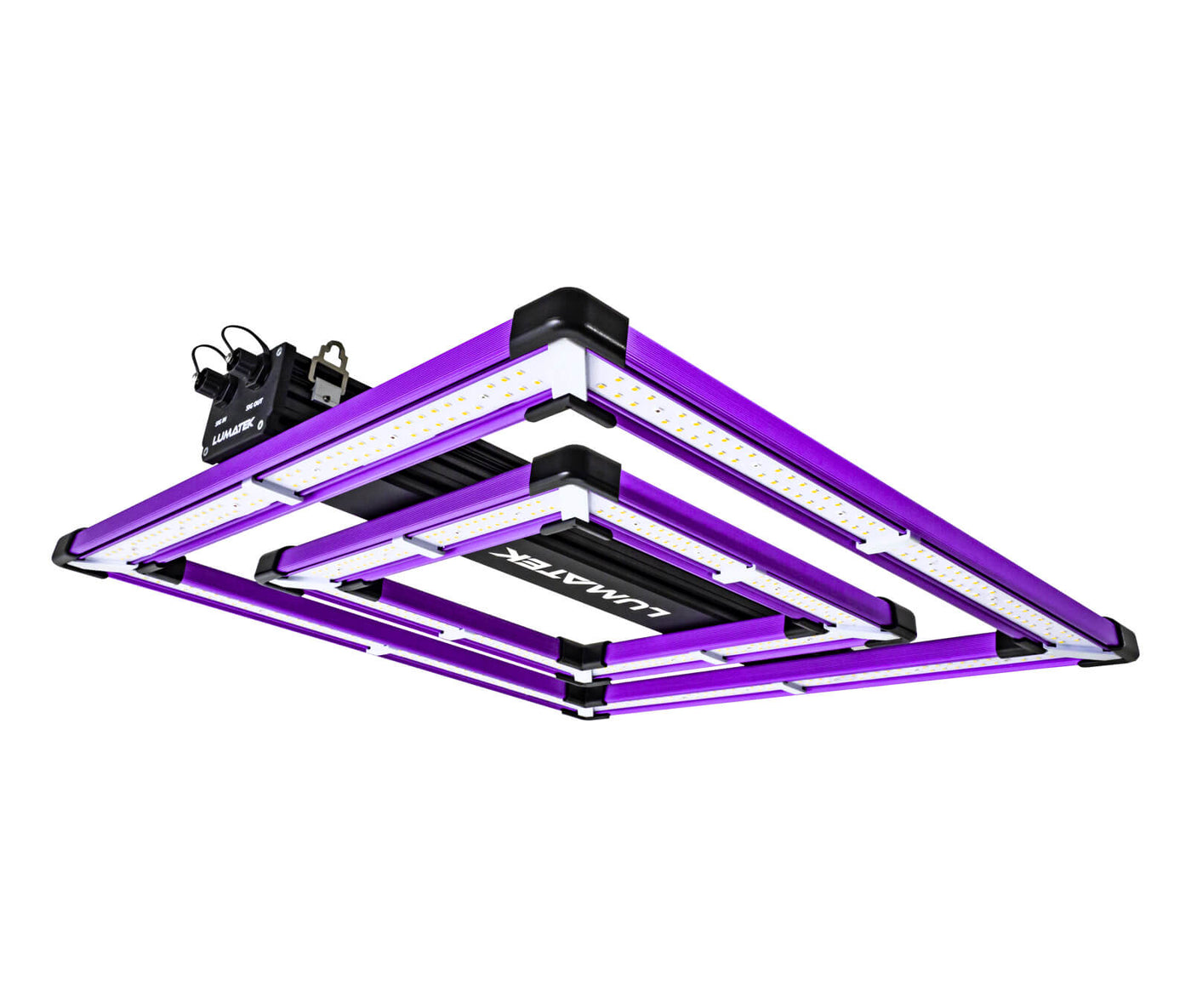 Lumatek ATS 200W Pro LED Growlampe – kompakte Bar-LED für 80x80 cm, Produktansicht