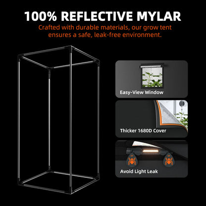 Spider Farmer 90x90x180cm Komplett Set G3000 LED 300 Watt mit Smarter Steuerung