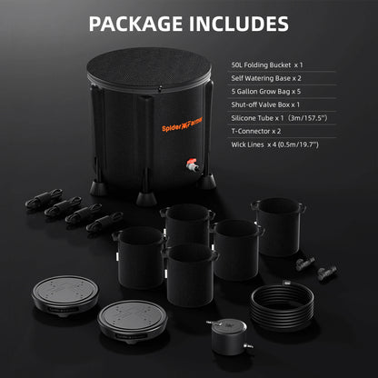 Spider Farmer 2 Pcs Self-watering System Kits For Grow Tents -Bewässerungssystem