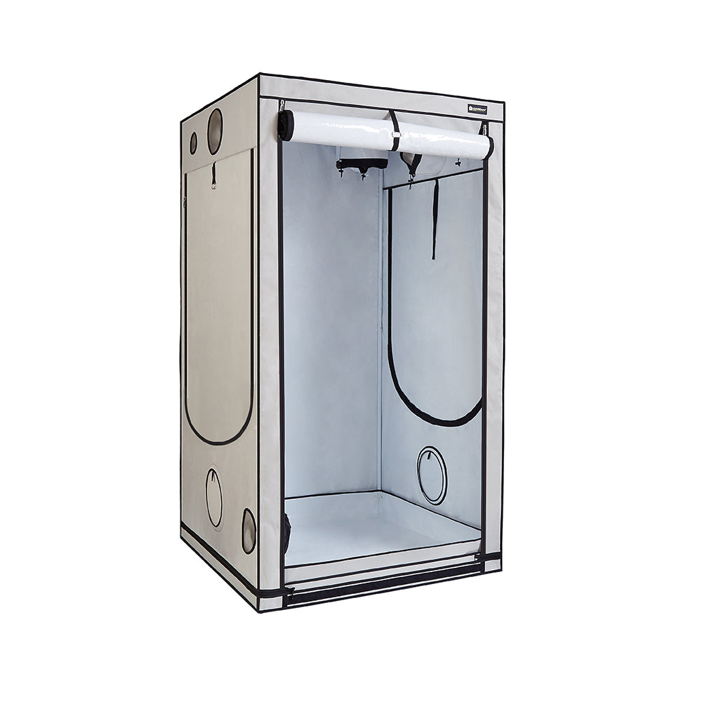 Homebox XL Grow Set + 2x SANlight 4-120 1.5 265 W +Thermostat-Lüfter