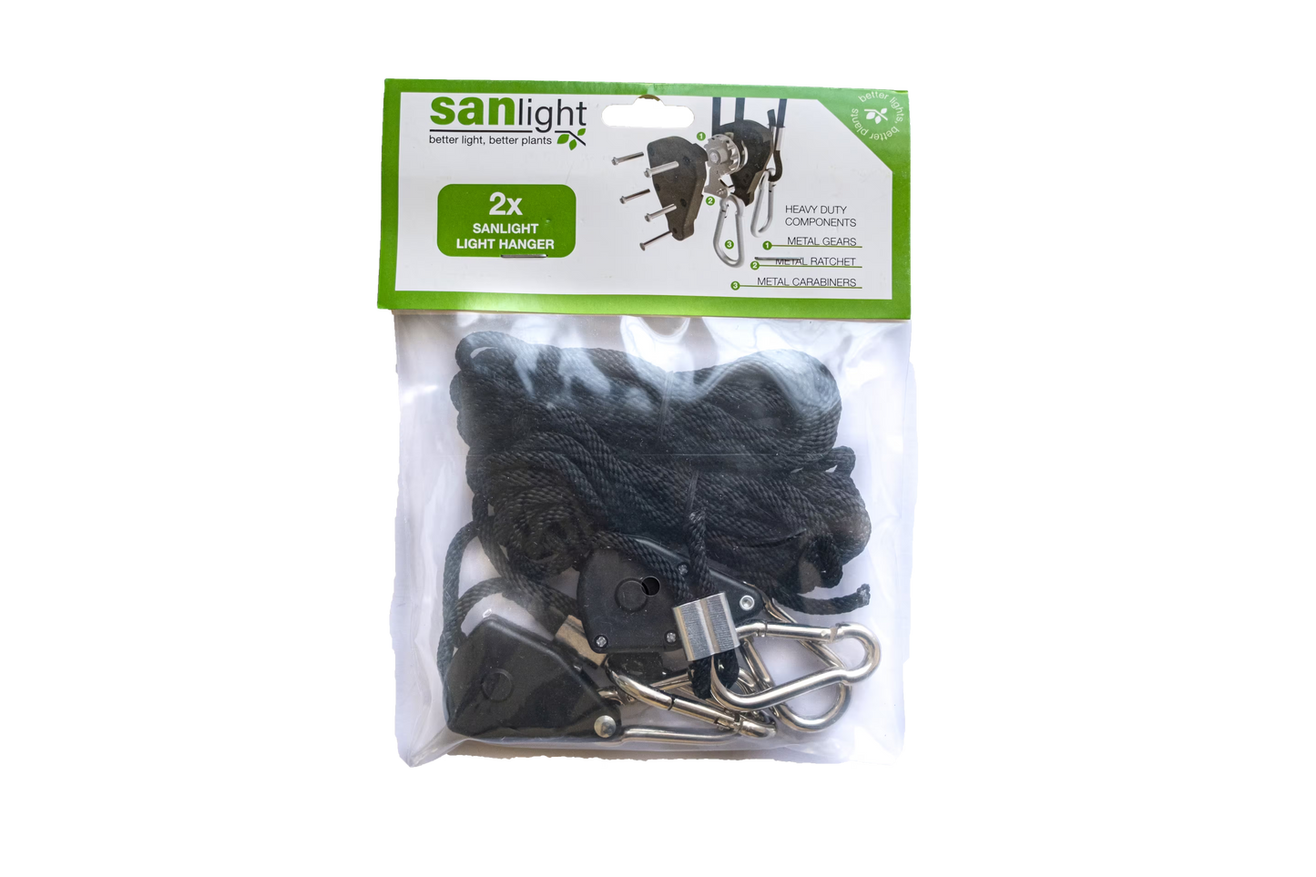 2x SANlight Evo 4-100 1.5 Set 2x mit Dimmer und Kabel / 530 Watt