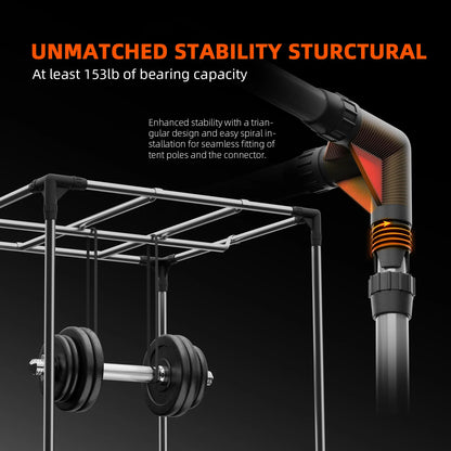 Spider Farmer Growbox 120x120x200cm