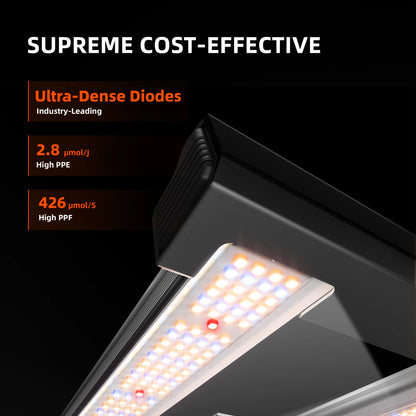 Spider Farmer 70x70x160cm Komplett Set G1500 LED 150 Watt mit Smarter Steuerung