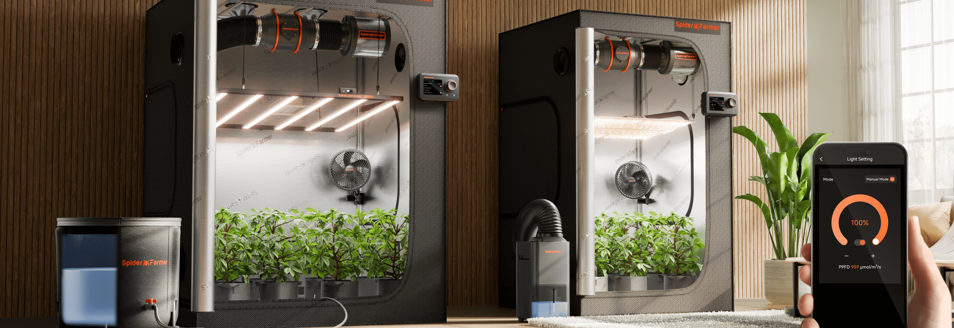 Spider Farmer Growboxen