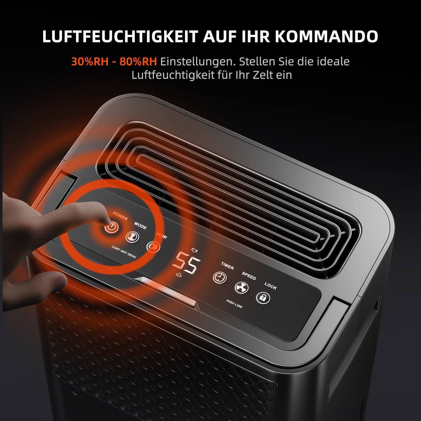 Spider Farmer Luftentfeuchter 15 L für Growboxen