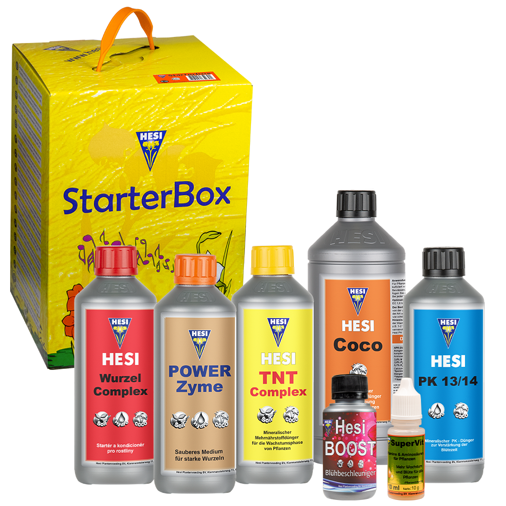 HESI StarterBox Coco – Düngerset für Coco