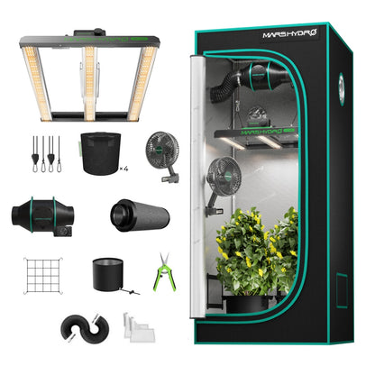 Mars Hydro FC-1500-EVO Komplett Set 80x80x160 cm