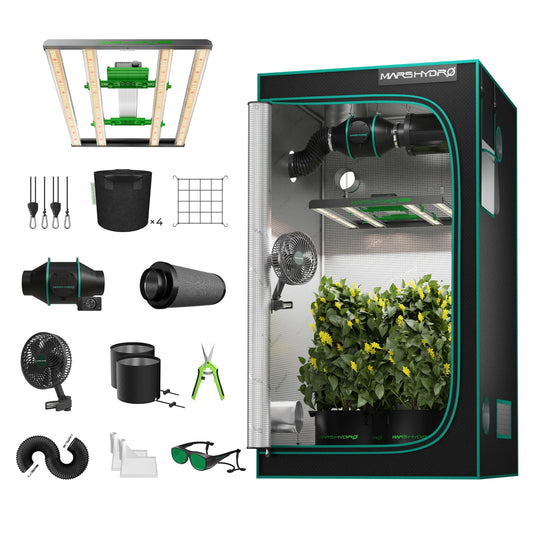 Mars Hydro FC-3000-EVO Komplett Set 100x100x180 cm