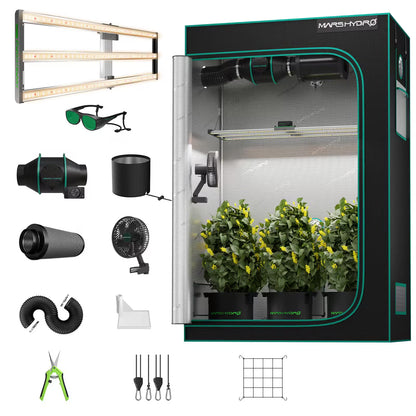 Mars Hydro FC-4000-Evo Komplett Set 120x60x180 cm