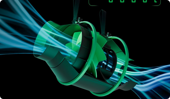 iFresh 4″ Inline-Ventilator