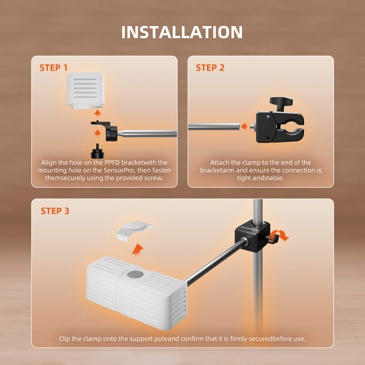 Spider Farmer GGS SensorPro – 5-in-1-Sensor für PPFD, CO₂, Temperatur, Feuchte und VPD