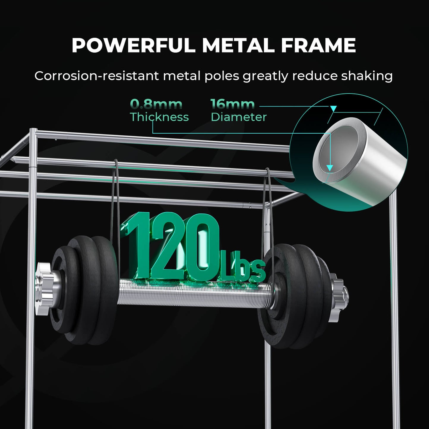 Mars Hydro Growbox 60×60×160 cm Pro | 2000D