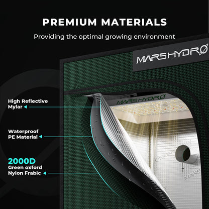 Mars Hydro Growbox 60×60×160 cm Pro | 2000D
