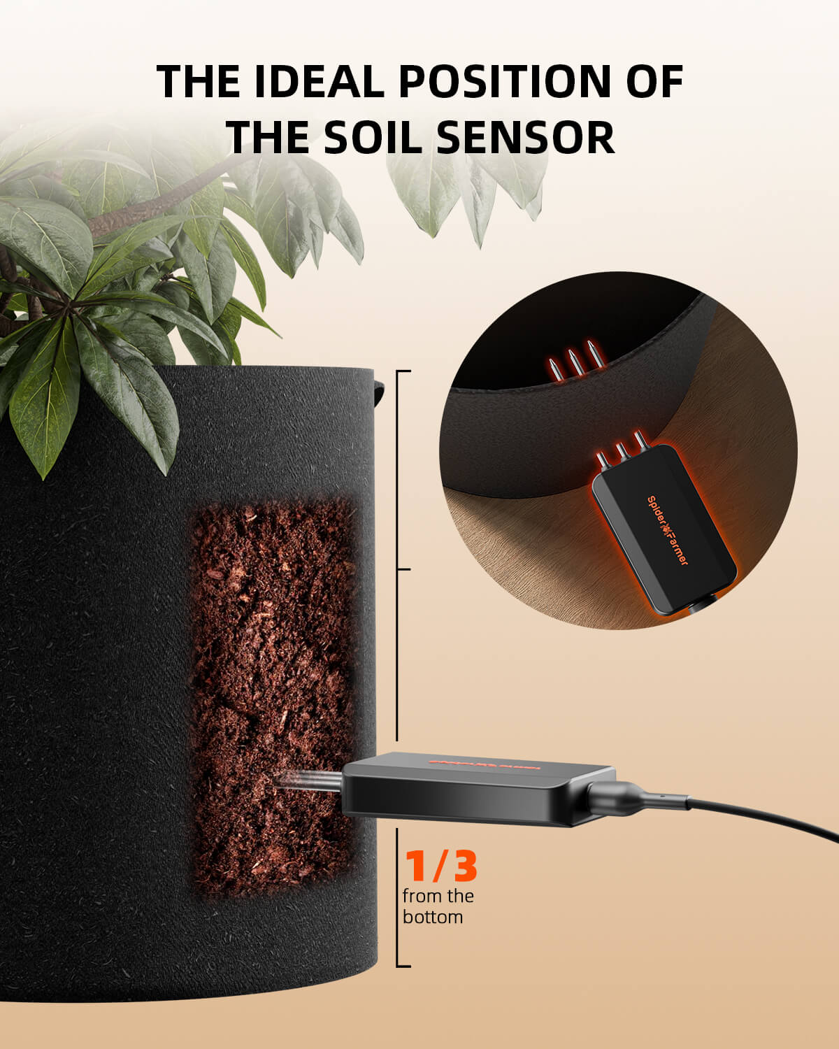 Spider Farmer 3-in-1 ERde Sensor