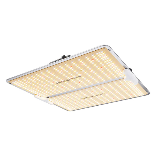 Spider Farmer SF2000 Pro 200W LED Growlampe – quadratisches Board mit Bridgelux-Dioden, Vorderansicht
