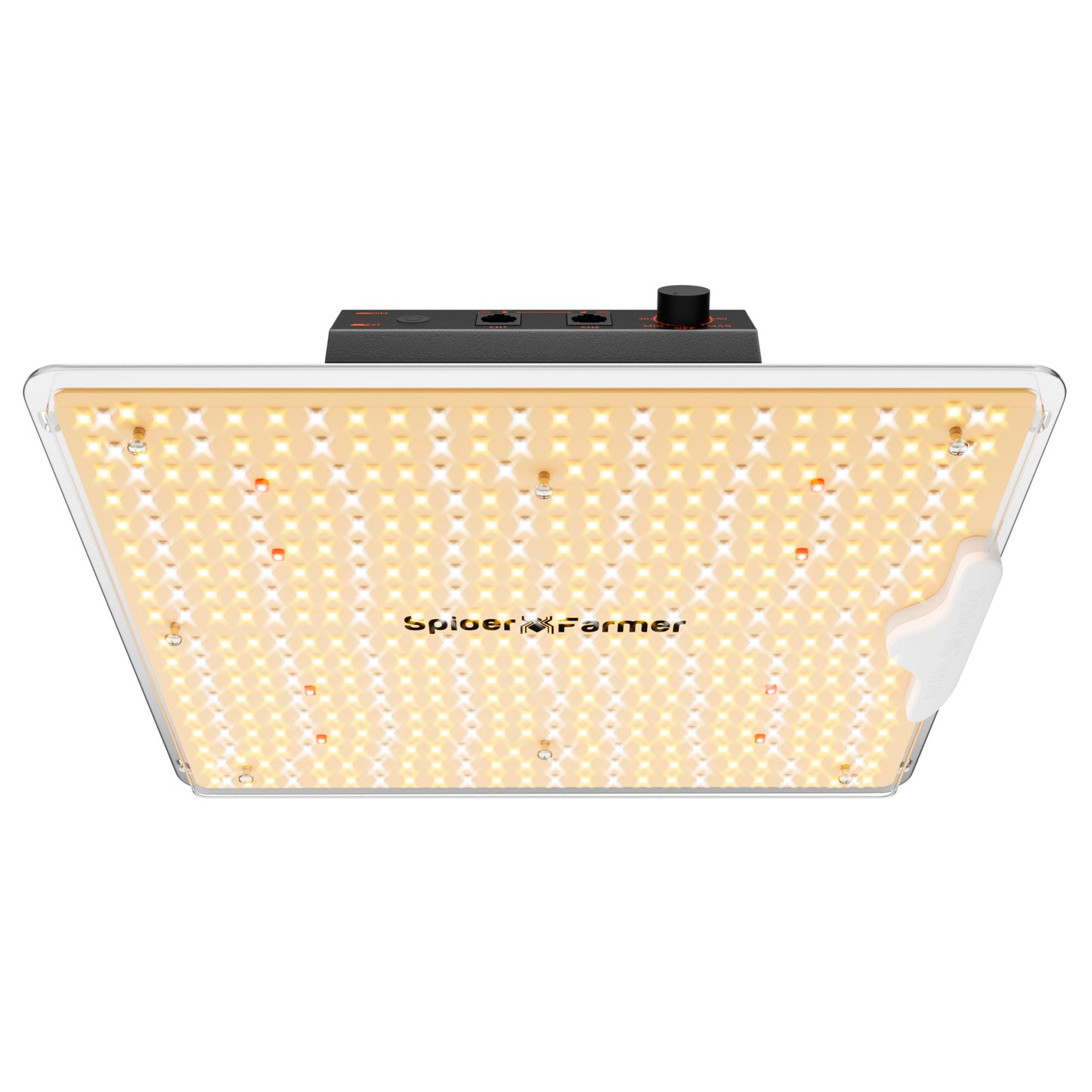 Spider Farmer SF1000D 100W LED Growlampe – Board mit Bridgelux-Dioden, Vorderansicht