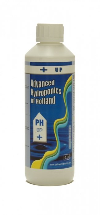 Advanced Hydroponics pH Up (pH+) – pH-Regulator – Produktabbildung; Gebindegröße gemäß Auswahl