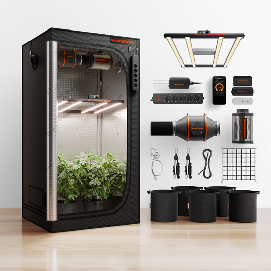 Spider Farmer G3000 AC5 Komplettset 90x90x180 cm mit Bodensensor