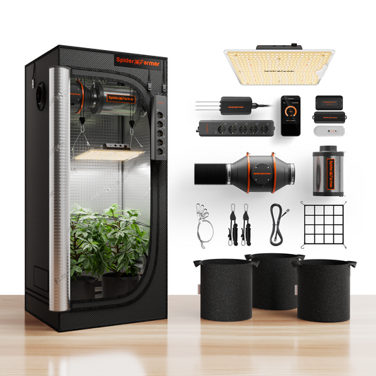 Spider Farmer SF1000D AC5 Komplettset mit Bodensensor