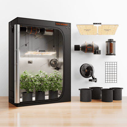 Spider Farmer Growbox Komplettset 120x60x180 cm mit SF2000 200W