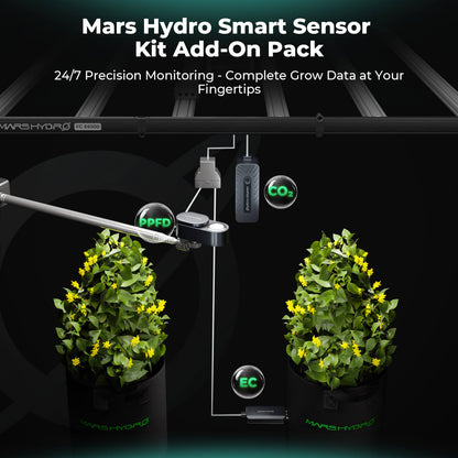 Mars Hydro Smart Sensor Kit – PPFD-, CO₂- und Bodensensor für iControl und iHub Pro