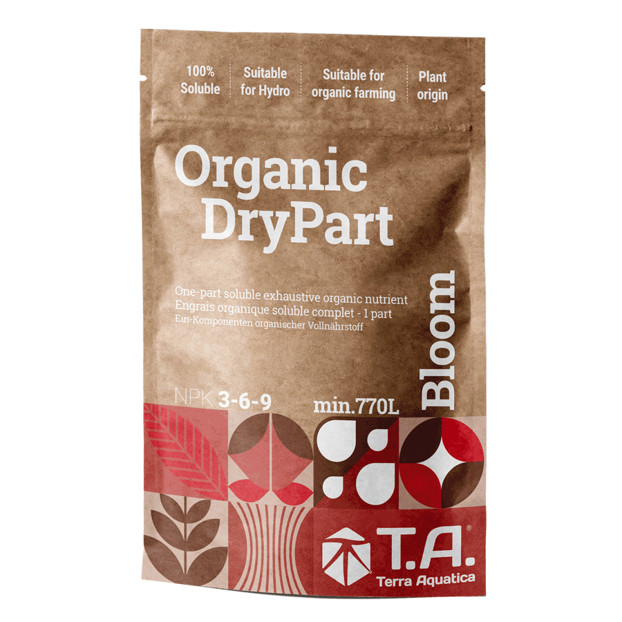 Terra Aquatica Organic DryPart Bloom – Herstellerabbildung