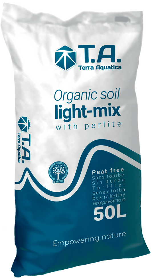 Terra Aquatica Organic Soil Light-Mix 50 L – Herstellerabbildung