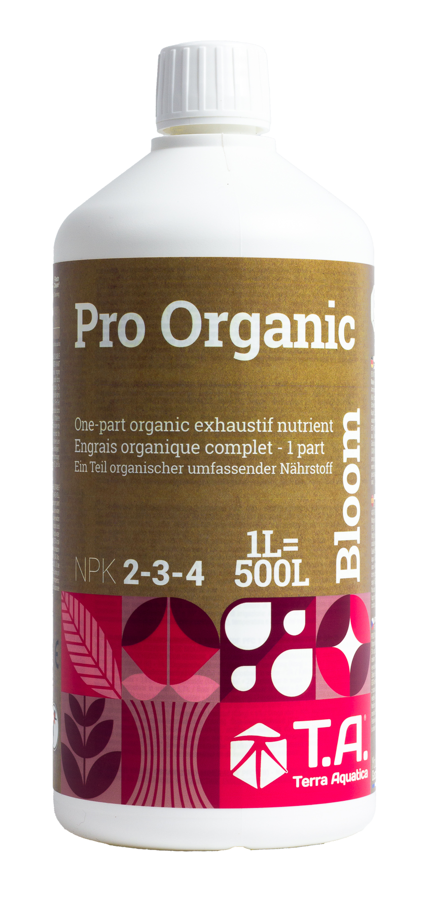 Terra Aquatica ProOrganic Bloom – Herstellerabbildung