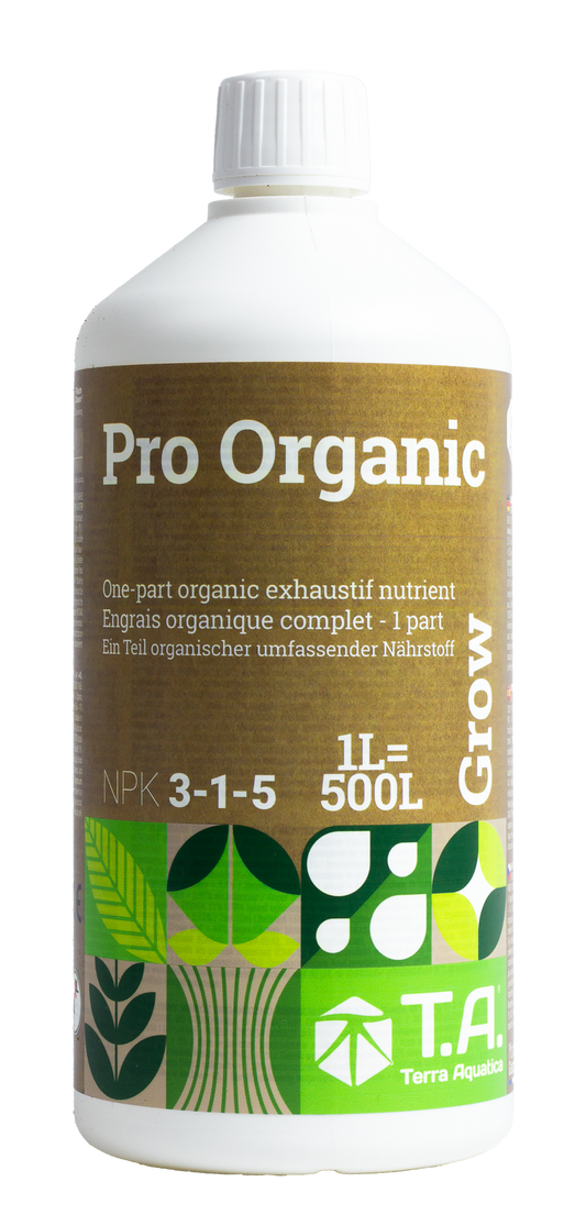 Terra Aquatica ProOrganic Grow – Herstellerabbildung